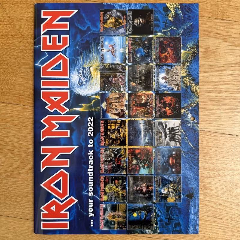 IRON MAIDEN 2022 (NM) CALENDAR