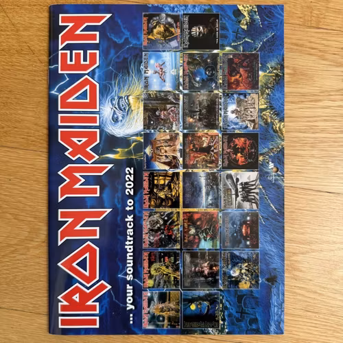 IRON MAIDEN 2022 (NM) CALENDAR