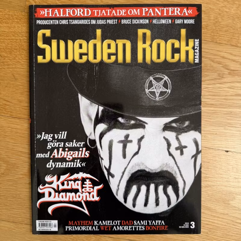 SWEDEN ROCK #3 2018 (EX) MAGAZINE