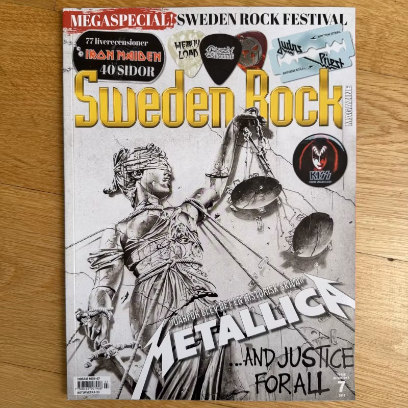 SWEDEN ROCK #7 2018 (NM) MAGAZINE