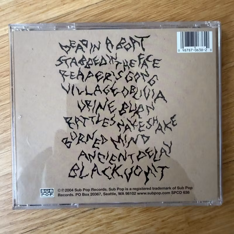WOLF EYES Burned Mind (Sub Pop - USA original) (NM) CD