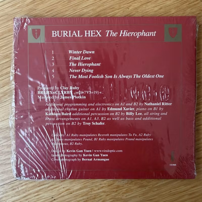 BURIAL HEX The Hierophant (Handmade Birds – USA original) (NM) CD