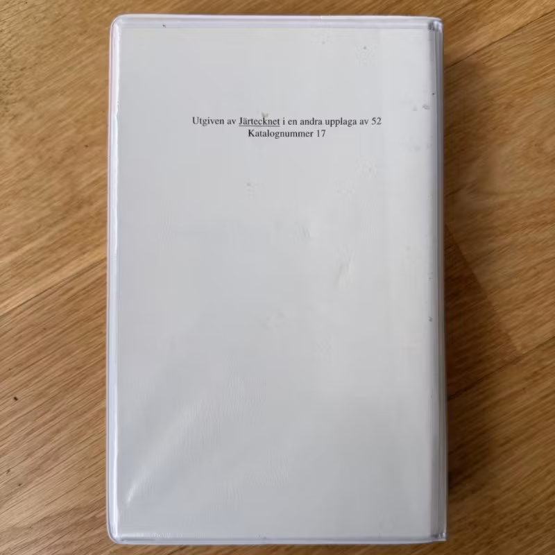 VARIOUS Svenska Dokument (Järtecknet - Sweden original) (EX/NM) 3xTAPE BOX