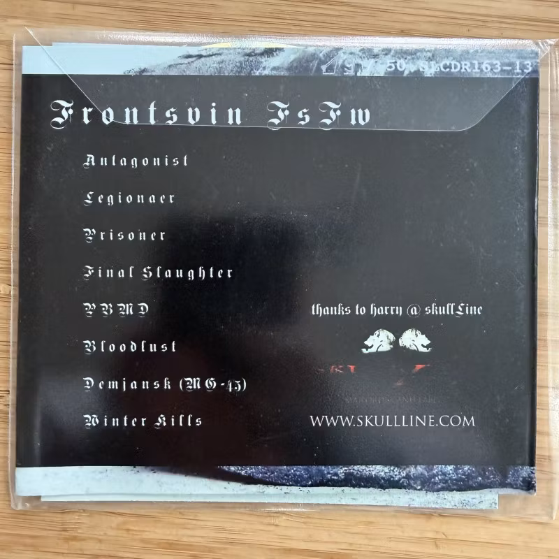 FRONTSVIN F S F W (SkullLine - Denmark original) (NM) CDR