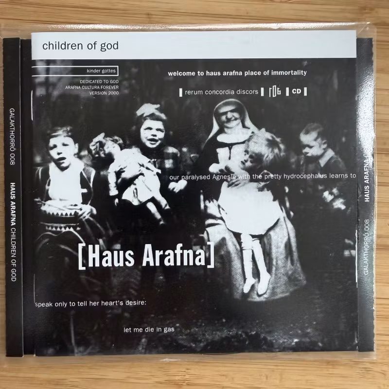 HAUS ARAFNA Children Of God (Galakthorrö – Germany reissue) (NM) CD