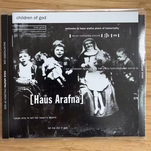 HAUS ARAFNA Children Of God (Galakthorrö – Germany reissue) (NM) CD