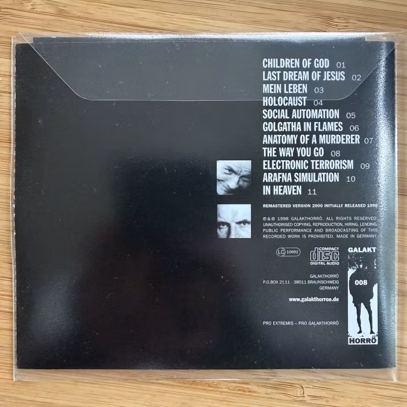 HAUS ARAFNA Children Of God (Galakthorrö – Germany reissue) (NM) CD