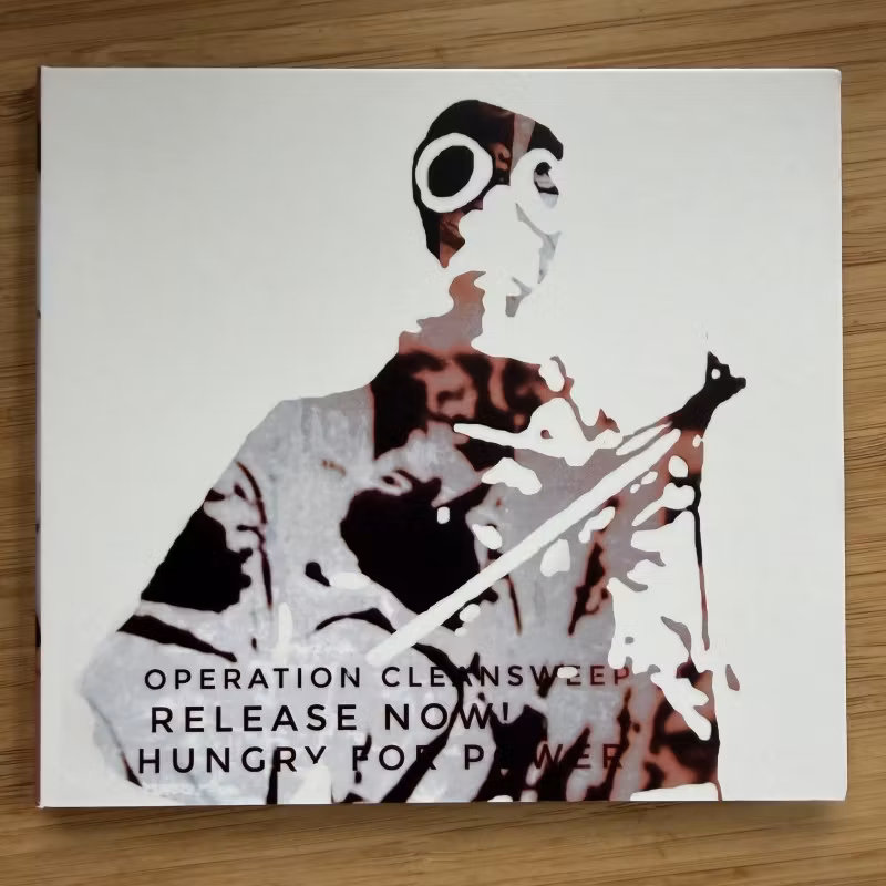 OPERATION CLEANSWEEP Release Now! Hungry For Power (Tesco - Germany reissue) (NM) CD
