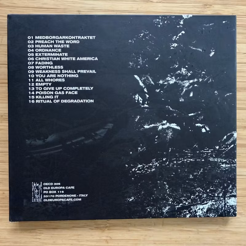 BØLTORN All Whores (Old Europa Cafe - Italy original) (NM) CD