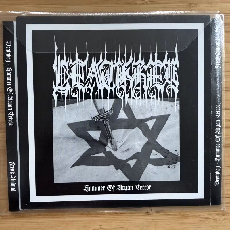 DEATHKEY Hammer Of Aryan Terror (Freak Animal - Finland reissue) (NM) CD