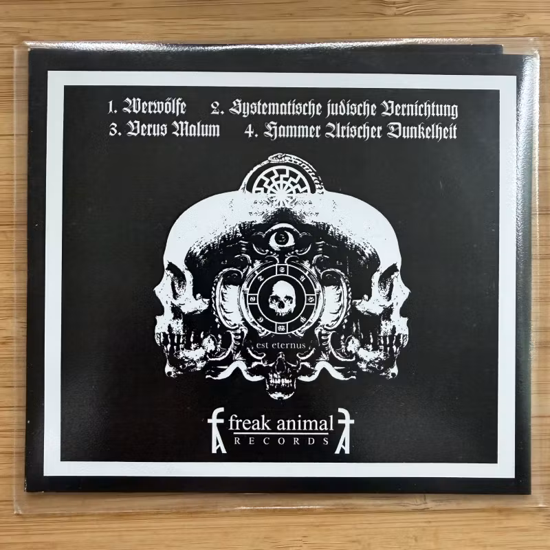 DEATHKEY Hammer Of Aryan Terror (Freak Animal - Finland reissue) (NM) CD