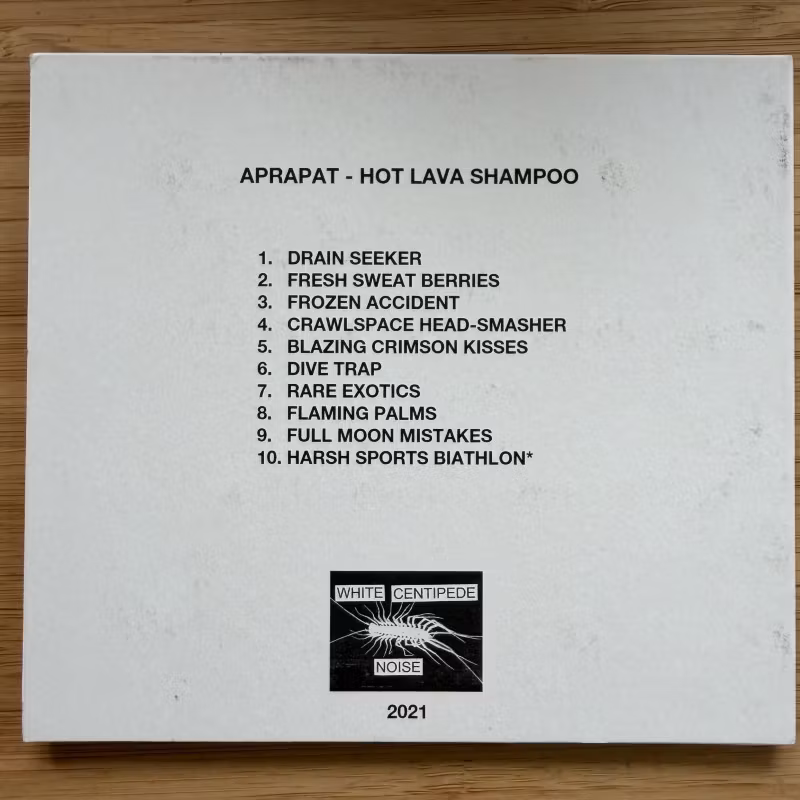 APRAPAT Hot Lava Shampoo (White Centipede Noise – Germany original) (NM) CD
