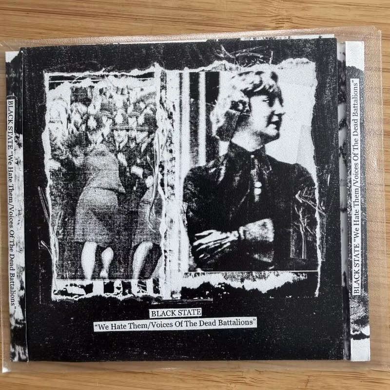 BLACK STATE We Hate Them / Voices Of The Dead Battalions (Filth And Violence - Finland original) (NM) CD