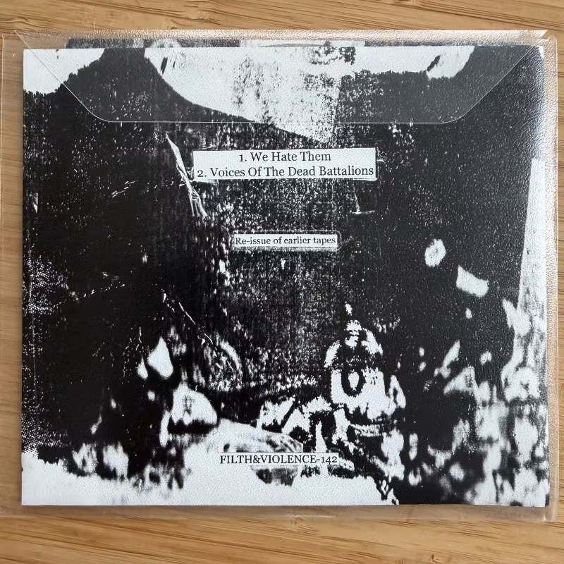 BLACK STATE We Hate Them / Voices Of The Dead Battalions (Filth And Violence - Finland original) (NM) CD