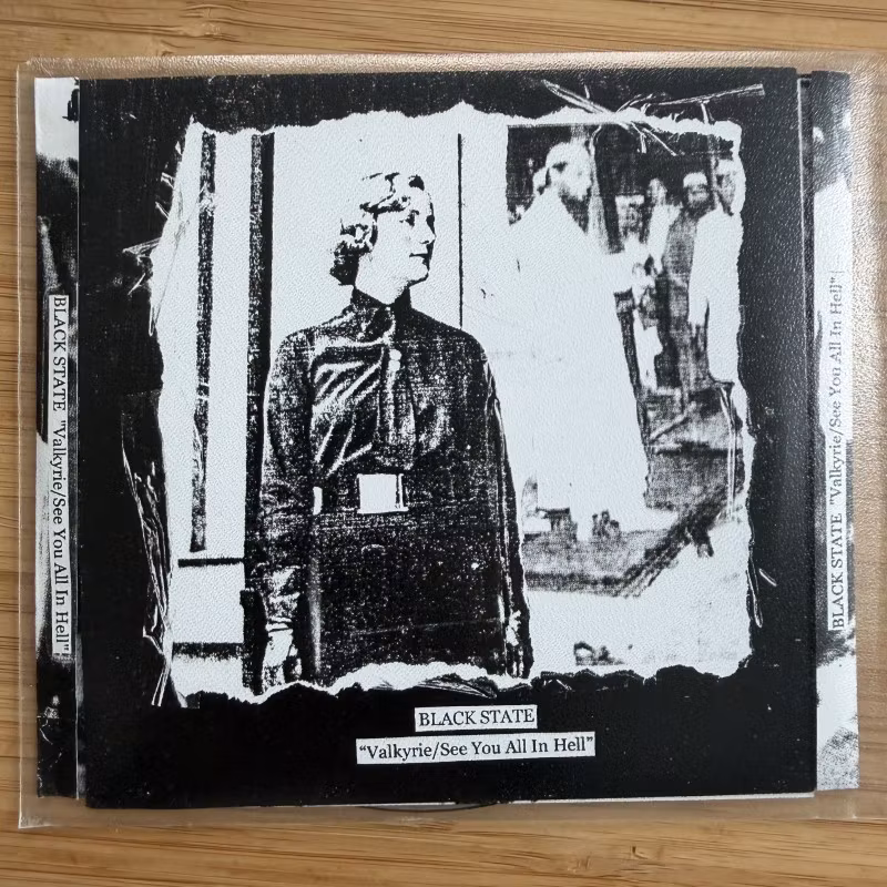 BLACK STATE Valkyrie / See You All In Hell (Filth And Violence - Finland original) (NM) CD