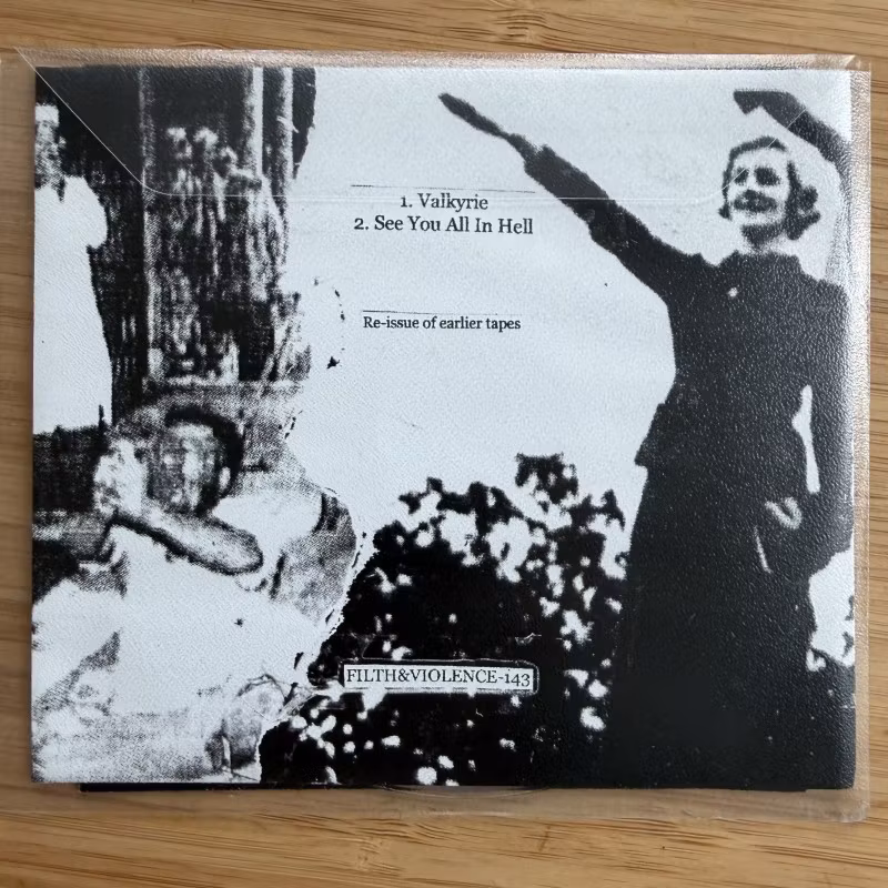 BLACK STATE Valkyrie / See You All In Hell (Filth And Violence - Finland original) (NM) CD