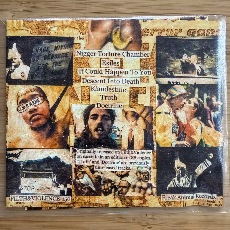 ZYKLON SS N..... Torture Chamber (Filth and Violence - Finland reissue) (EX) CD