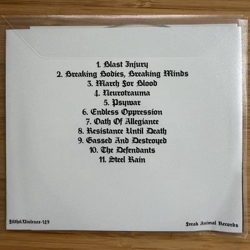 ZYKLON SS Anti-Personnel Explosive Device (Filth and Violence - Finland reissue) (EX) CD