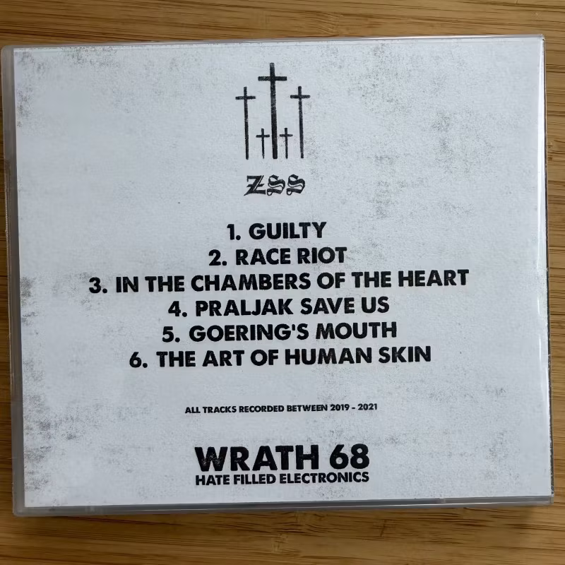 ZYKLON SS Guilty (Wrath - Finland original) (NM) CD
