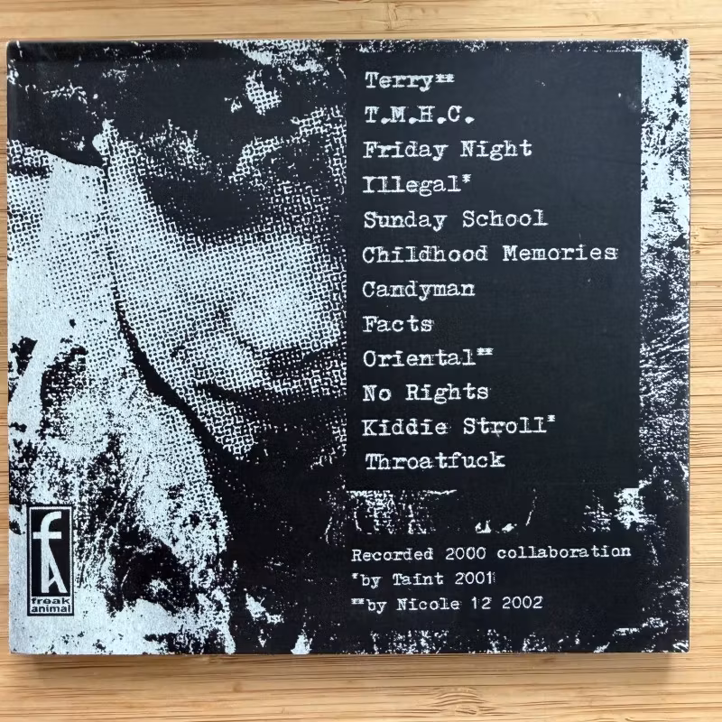 NICOLE 12 / TAINT Candyman (Freak Animal - Finland reissue) (NM) CD