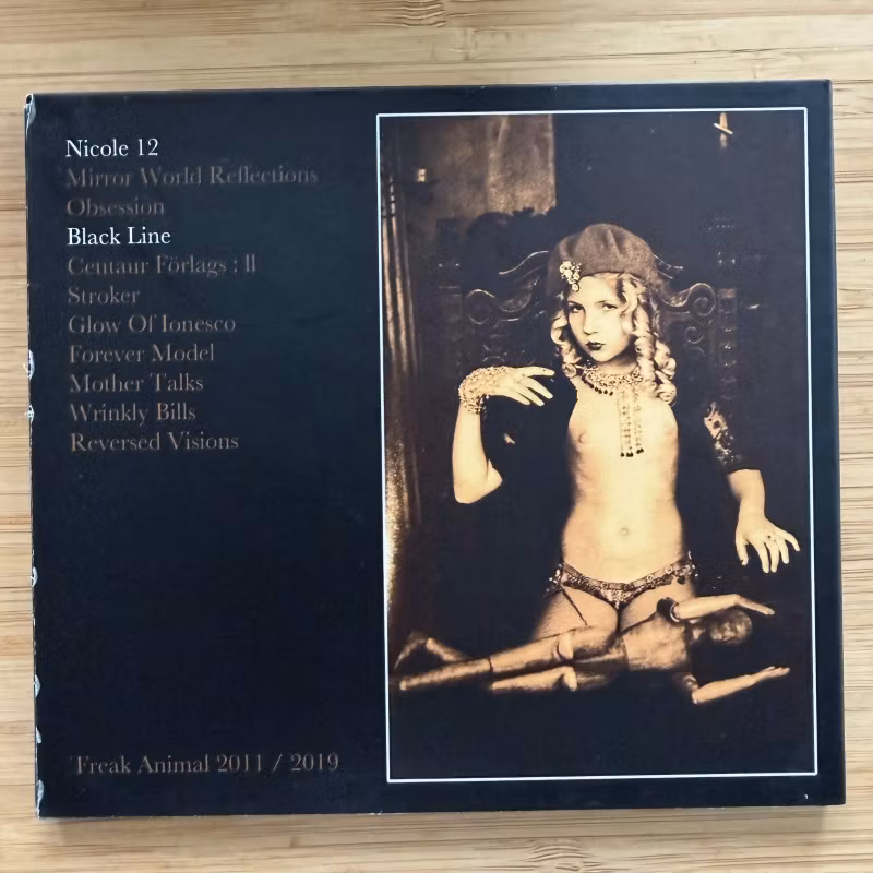 NICOLE 12 Black Line (Freak Animal - Finland reissue) (NM) CD