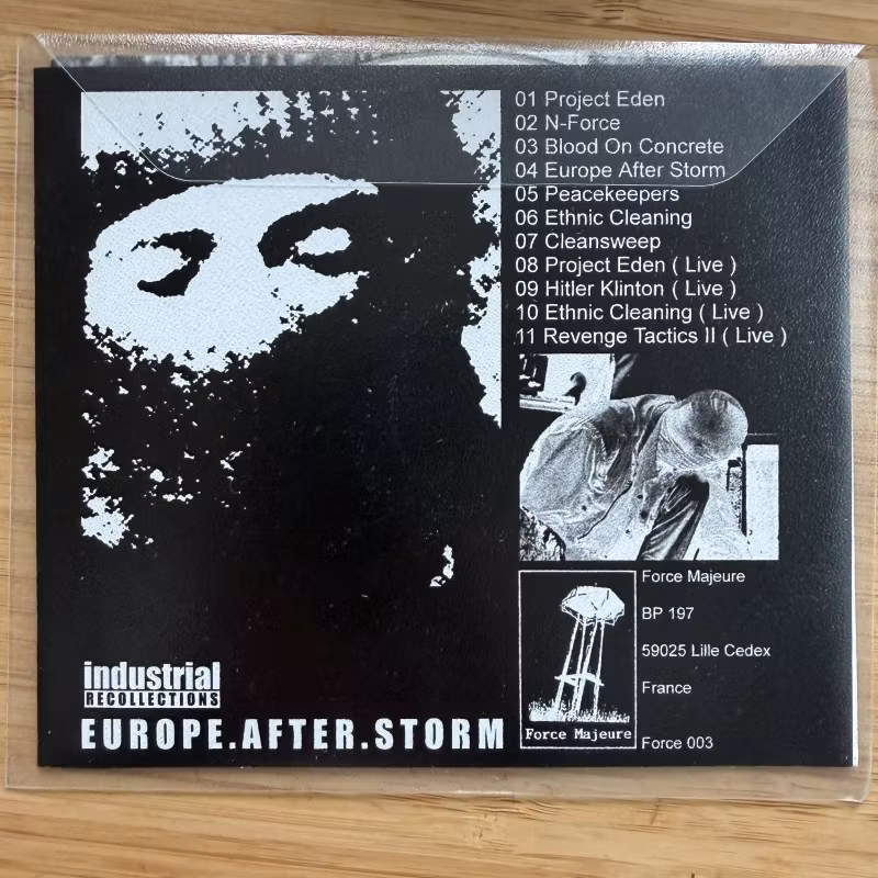 GRUNT Europe After Storm (Industrial Recollections - Europe reissue) (EX) CD