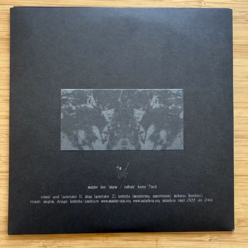 MALDUR ATAI Alarm / Valhala (Autarkeia – Lithuania original) (NM) 7"