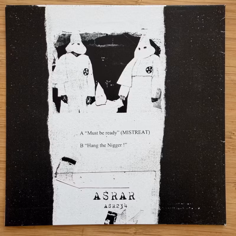 XENOPHOBIC EJACULATION Must Be Ready (ASRAR - Italy reissue) (NM) 7"