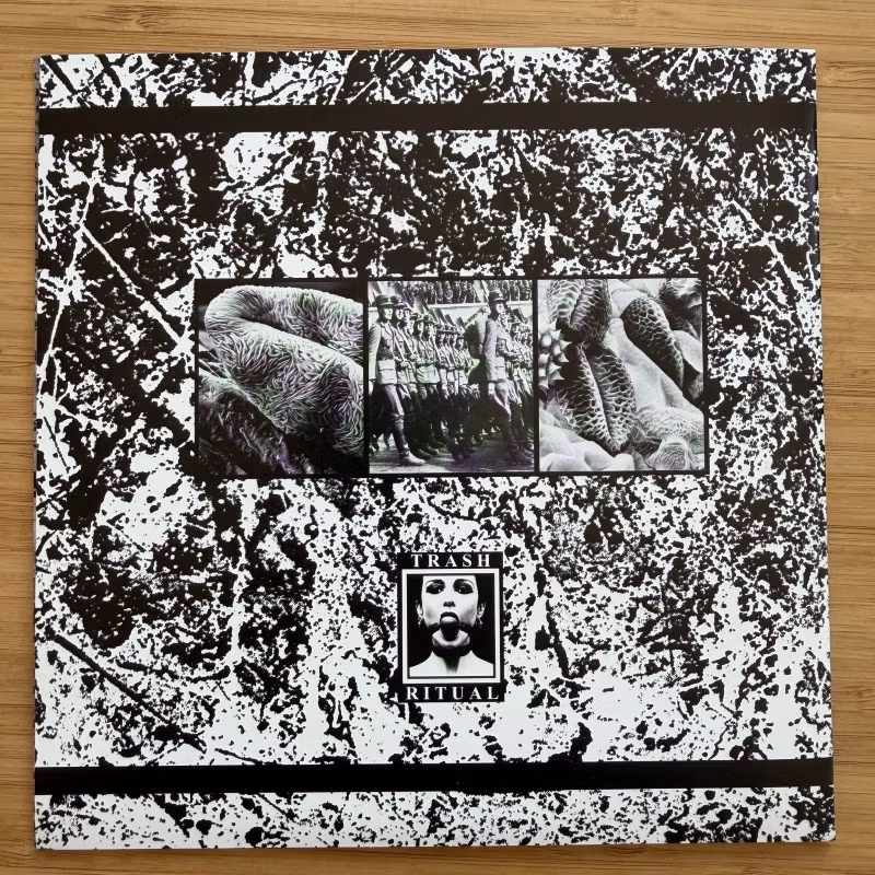 BIZARRE UPROAR / MACRONYMPHA Split (Trash Ritual - USA original) (EX/NM) 7"