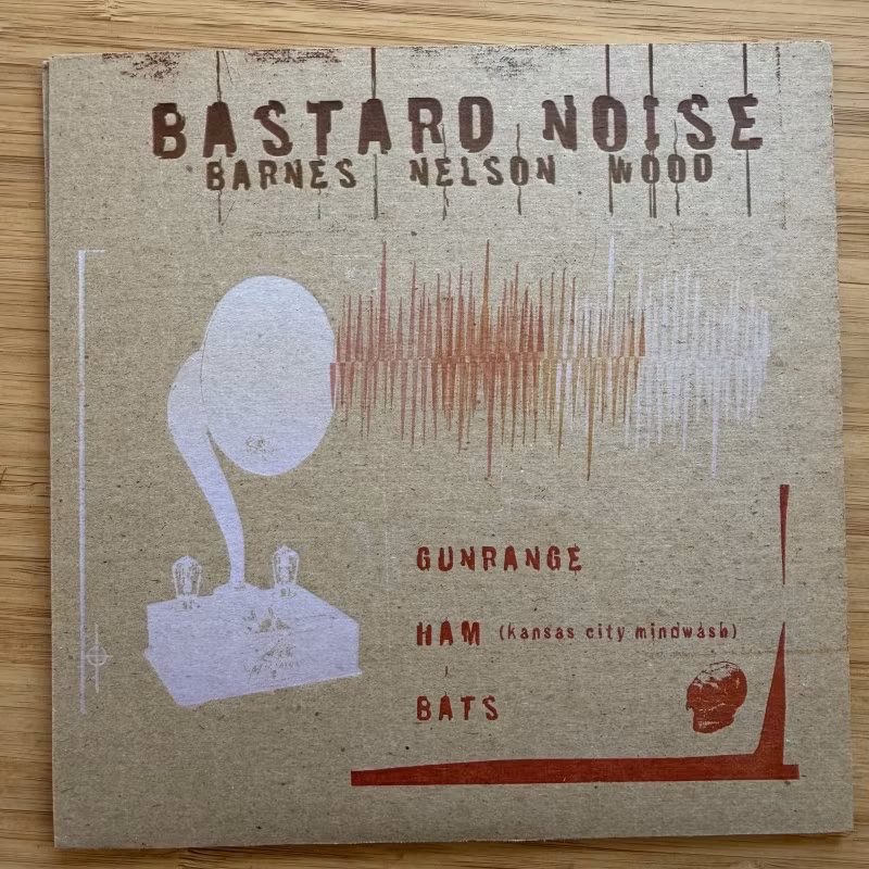 BIZARRE UPROAR / BASTARD NOISE Split (Blue vinyl) (DP - USA original) (NM) 7"