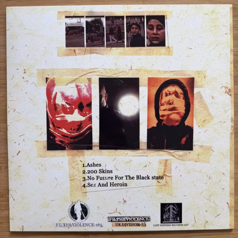 BLACK STATE Hlose (Filth And Violence - Finland original) (NM) LP