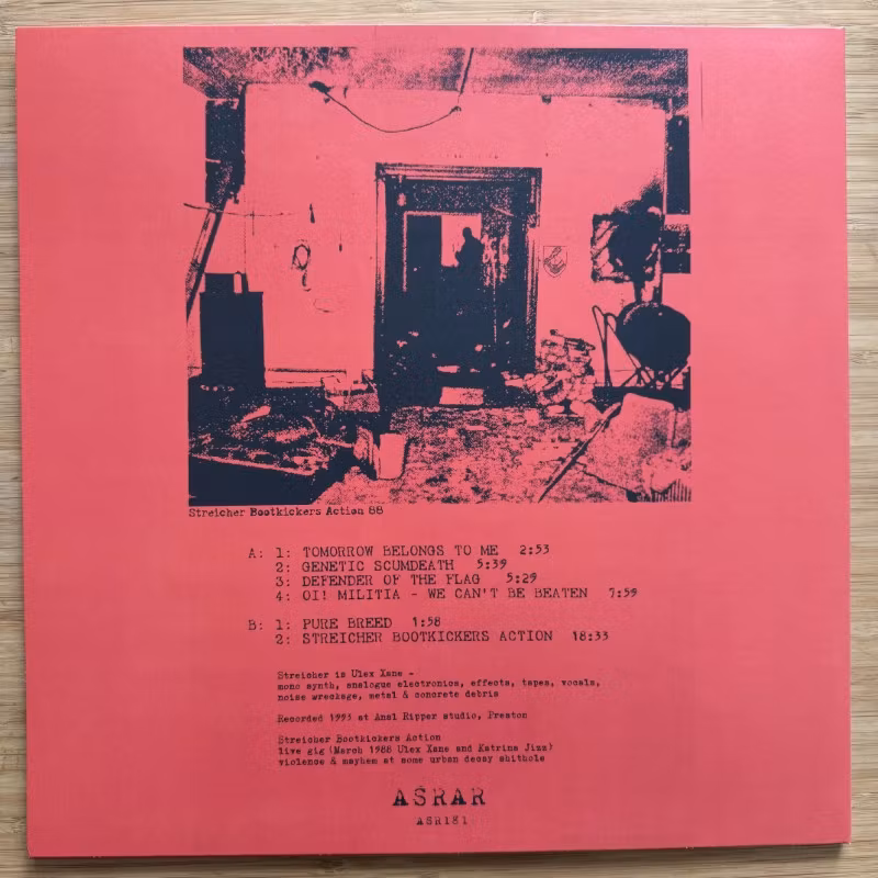 STREICHER Legion St. George (ASRAR - Italy reissue) (NM) LP