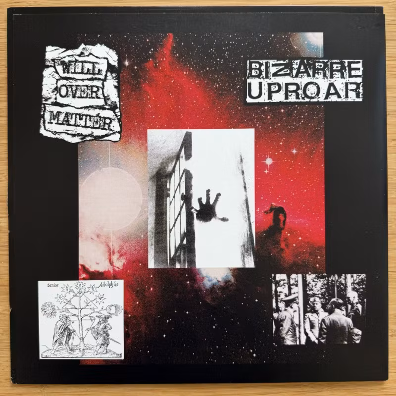 WILL OVER MATTER / BIZARRE UPROAR Split (Bestial Burst - Finland original) (VG+/NM) LP