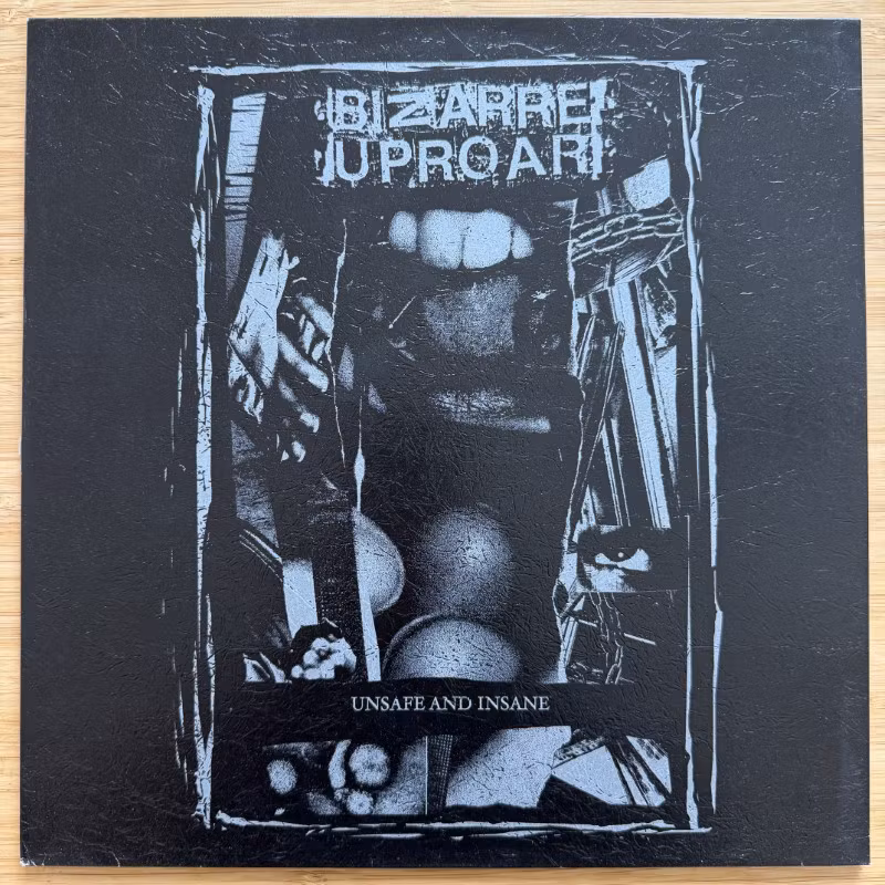 BIZARRE UPROAR Unsafe And Insane (Dogma Chase - Japan original) (NM) LP