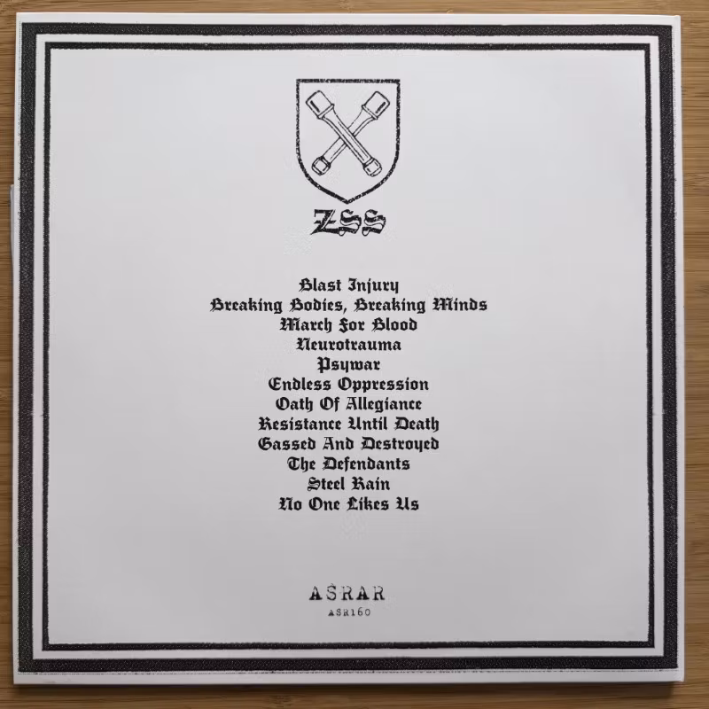 ZYKLON SS Anti-Personnel Explosive Device (ASRAR - Italy reissue) (NM) 2LP