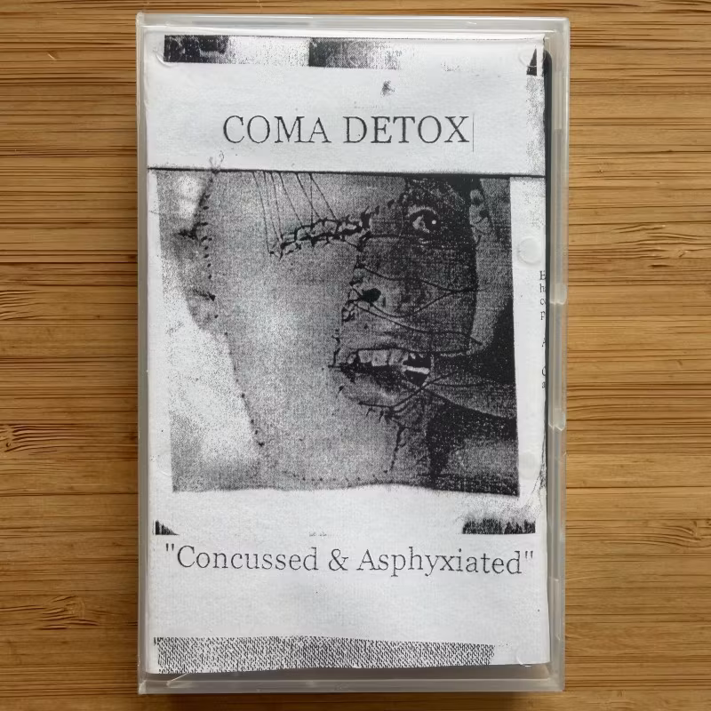 COMA DETOX Concussed & Asphyxiated (Filth And Violence - Finland original) (NM) TAPE