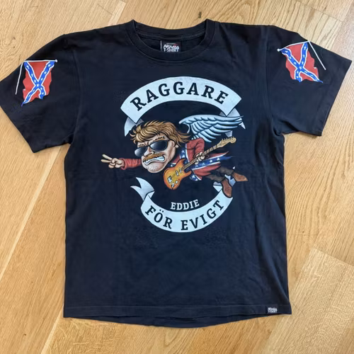 EDDIE MEDUZA Raggare För Evigt (S) T-SHIRT