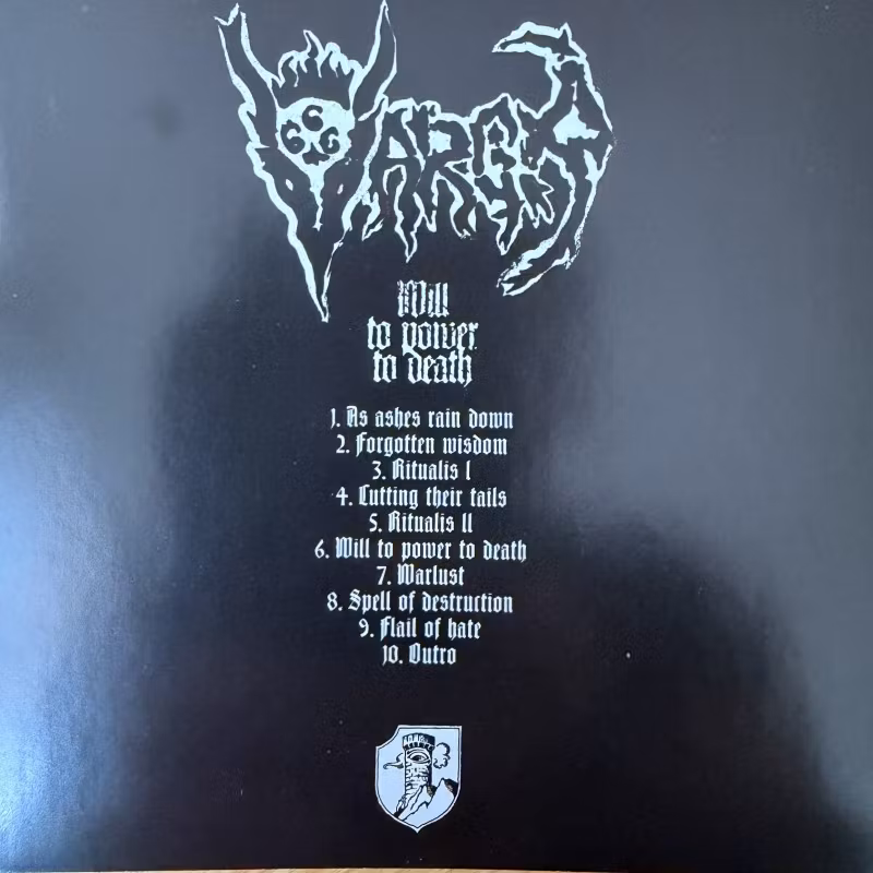 VARGR Will To Power To Death (Tour de Garde - Canada original) (NM) CD