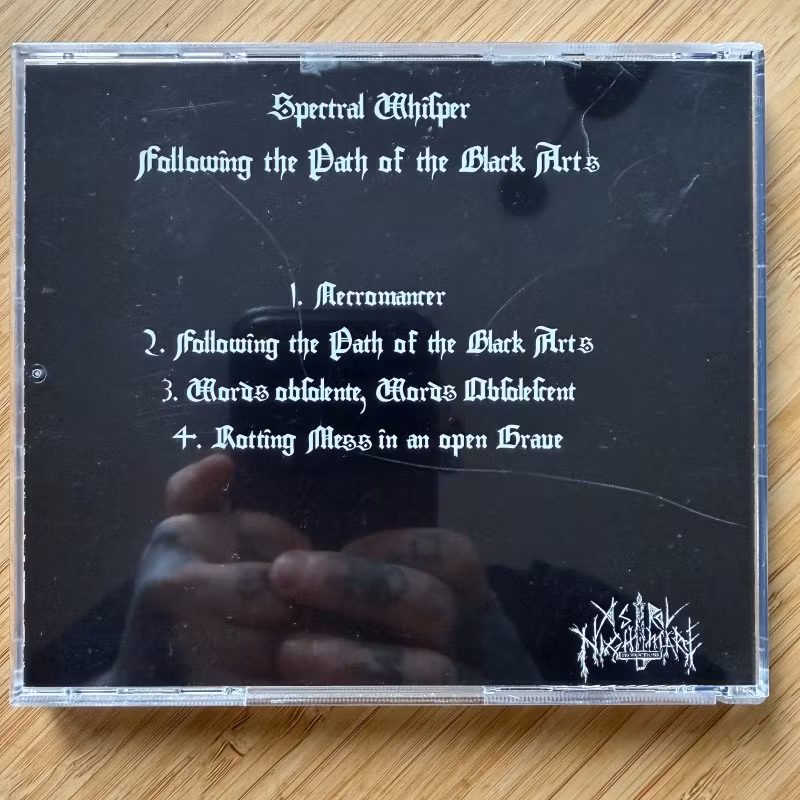 SPECTRAL WHISPER Following The Path Of The Black Arts (Astral Nightmare - Germany original) (NM) CD