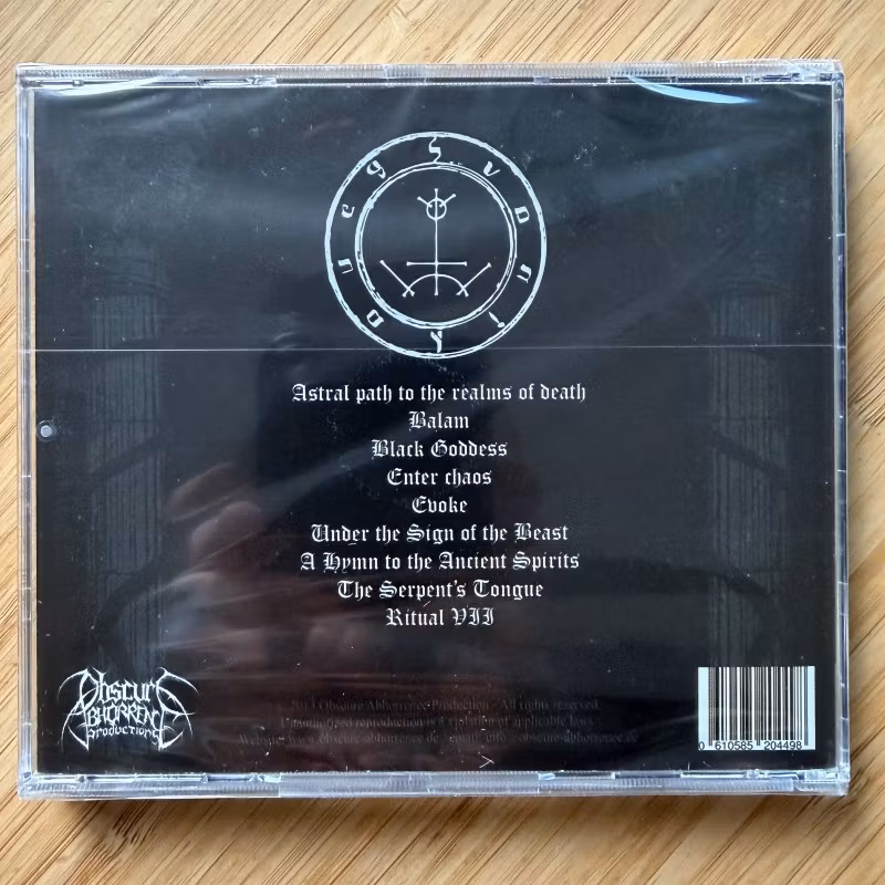 SVARTHAUEG Drakonsk Magi (Obscure Abhorrence - Germany original) (SS) CD