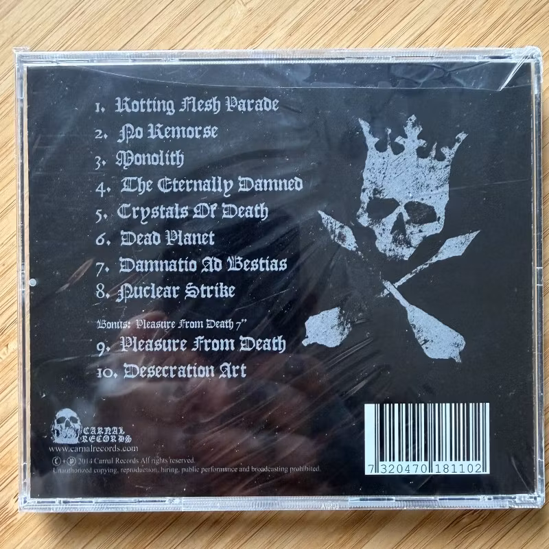 OMNIZIDE Death Metal Holocaust (Carnal - Sweden original) (SS) CD