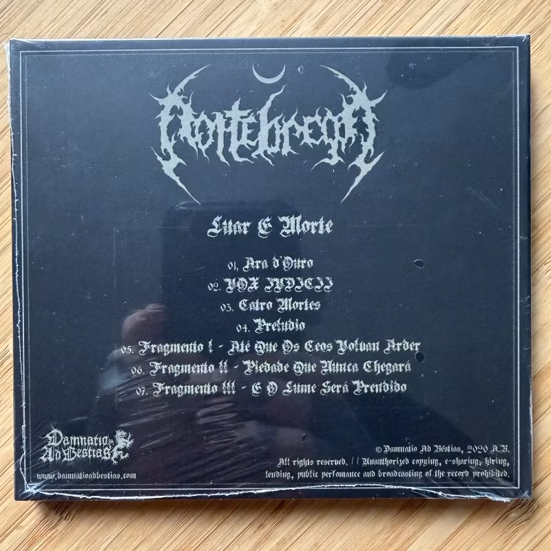 NOITÉBREGA Luar E Morte (Damnatio Ad Bestias - Spain original) (SS) CD