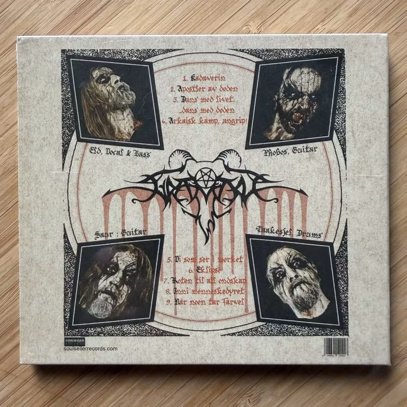 GRAVDAL Kadaverin (Soulseller - Germany original) (SS) CD