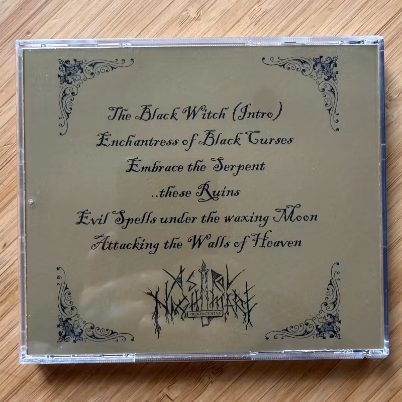 SPECTRAL WHISPER Enchantress Of Black Curses (Astral Nightmare - Germany original) (NM) CD