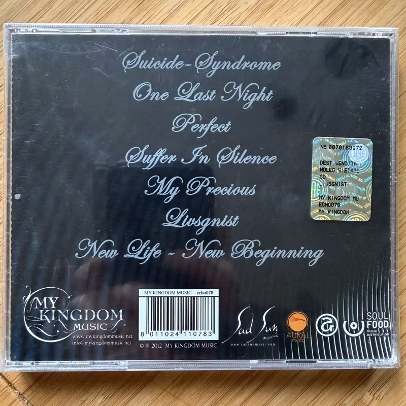 SO MUCH FOR NOTHING Livsgnist (My Kingdom Music - Italy original) (SS) CD