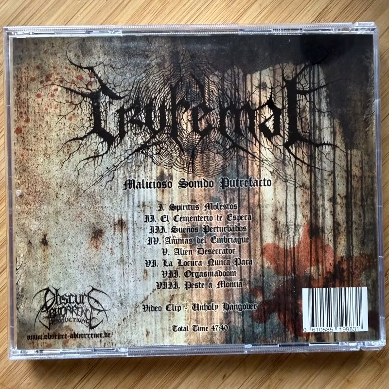 CRYFEMAL Malicioso Sonido Putrefacto (Obscure Abhorrence - Germany original) (NM) CD