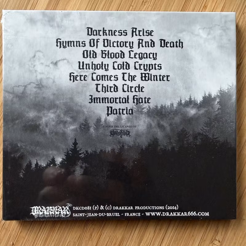PATRIA Hymns Of Victory And Death (Drakkar - France reissue) (SS) CD