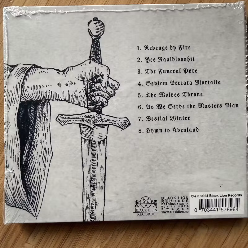 KVAEN The Funeral Pyre (Black Lion - Sweden original) (SS) CD