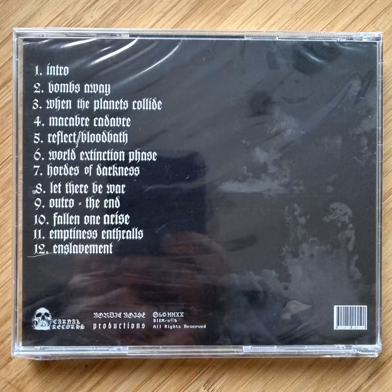 CONTAMINO Mother Nature Gased / Emptiness Enthralls (Carnal - Sweden original) (SS) CD