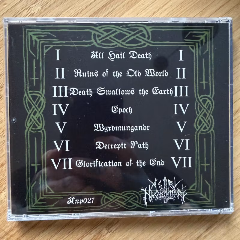 ANCIENT HATRED Glorification of the End (Astral Nightmare - Germany original) (NM) CD